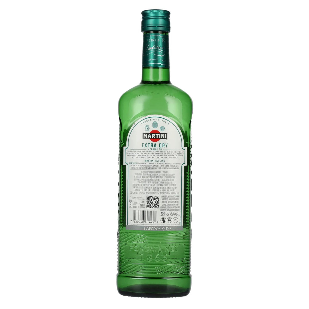 Martini L'Aperitivo EXTRA DRY Vermouth 18 % vol. 0,75 l