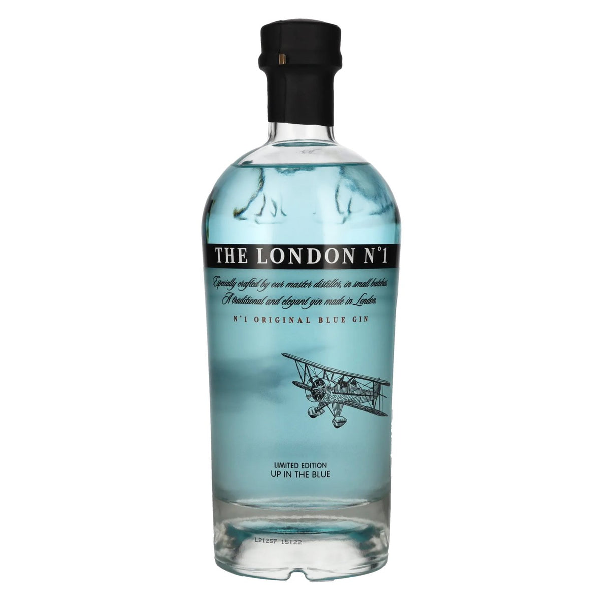The London No. 1 ORIGINAL Blue Gin Limited Edition UP IN THE BLUE 43% vol. 1 litre