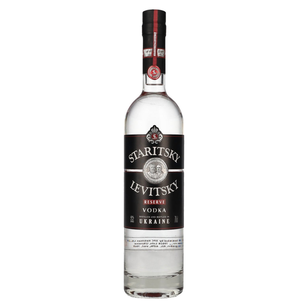 Staritsky &amp; Levitsky Vodka RESERVE 40 % vol. 0,7 l