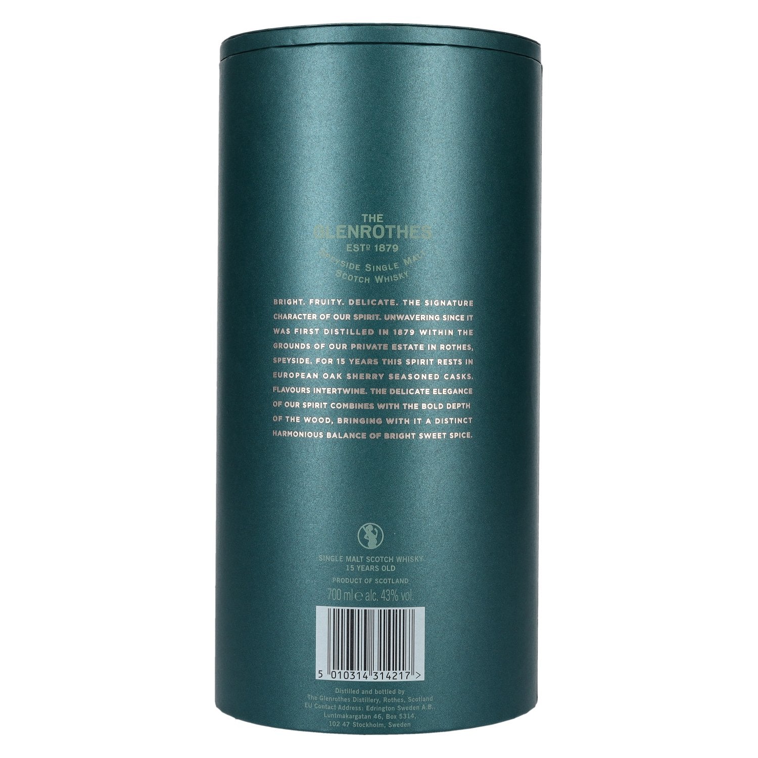 The Glenrothes The 15 Speyside Single Malt 43% Vol. 0,7l in Geschenkbox