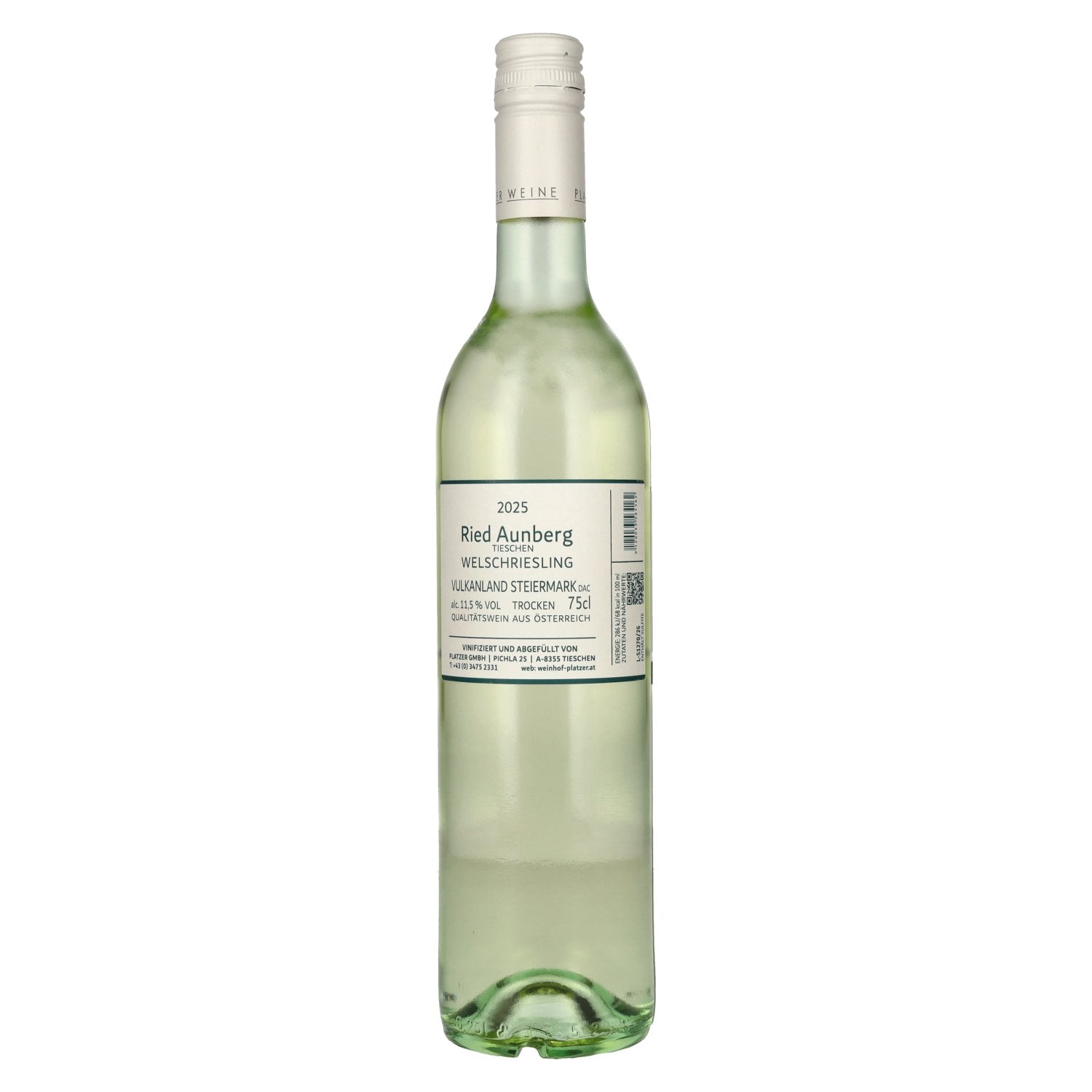 Platzer Welschriesling Ried Aunberg Vulkanland Styrie DAC 2025 11,5 % vol. 0,75 l