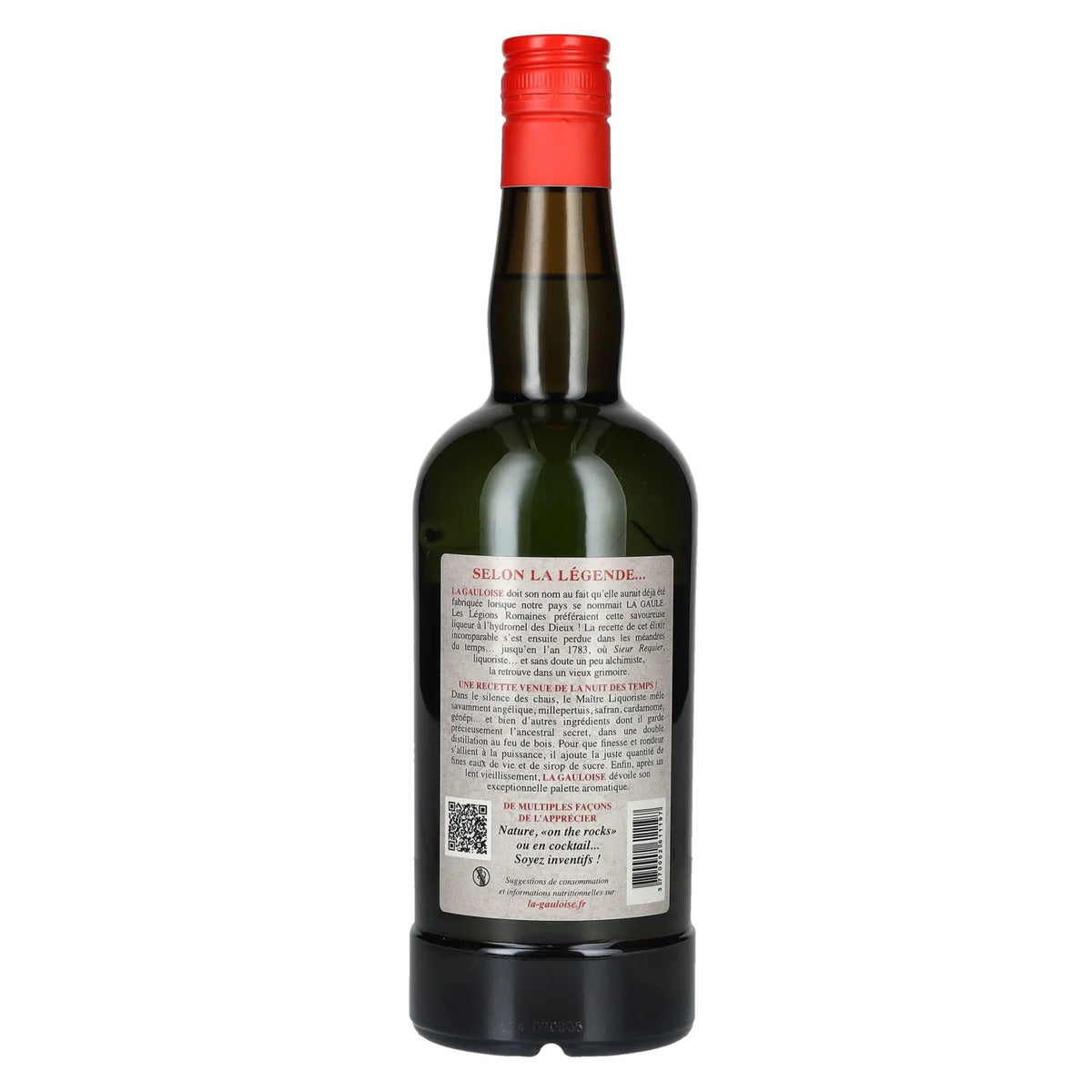 La Gauloise Liqueur Bicentenaire Verte 48% ABV 0.7l