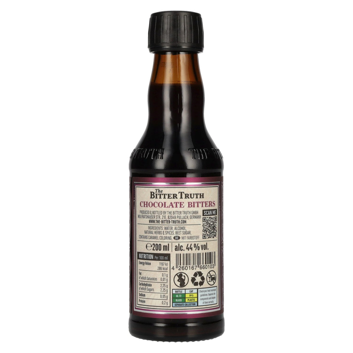 The Bitter Truth Spiced Chocolate 44% vol. 0,2 l