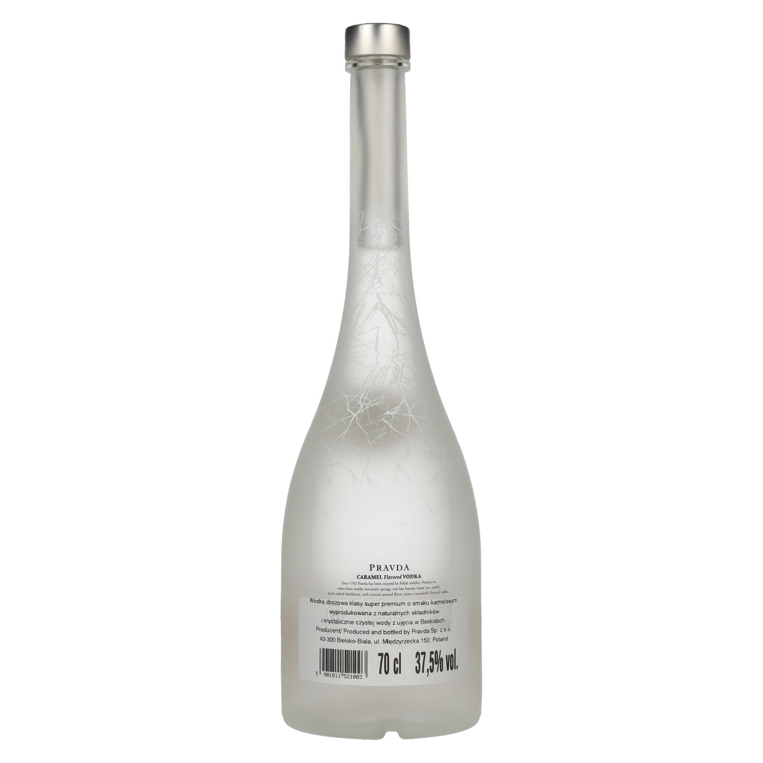 Pravda CARAMEL gearomatiseerde wodka 37,5% Vol. 0,7l
