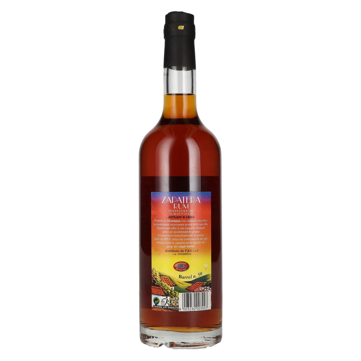 Zapatera Rum Reserva Especial Cask nr. 50 Vintage 1992 40% vol. 0,7 l