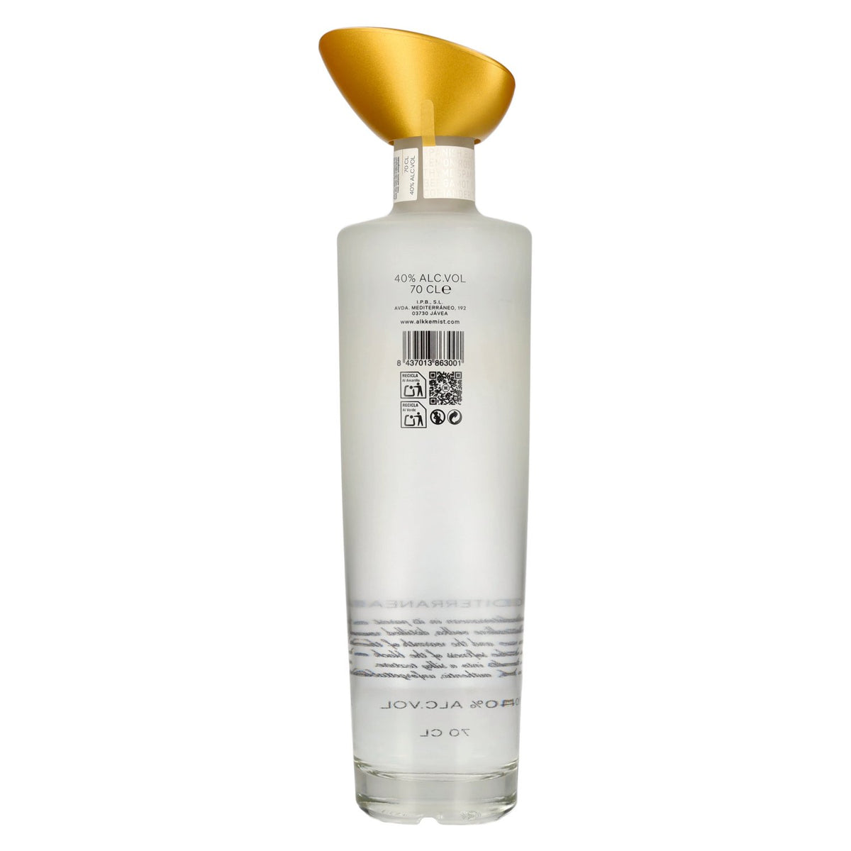Alkkemist Vodka Mediterranean 40% vol. 0,7 l