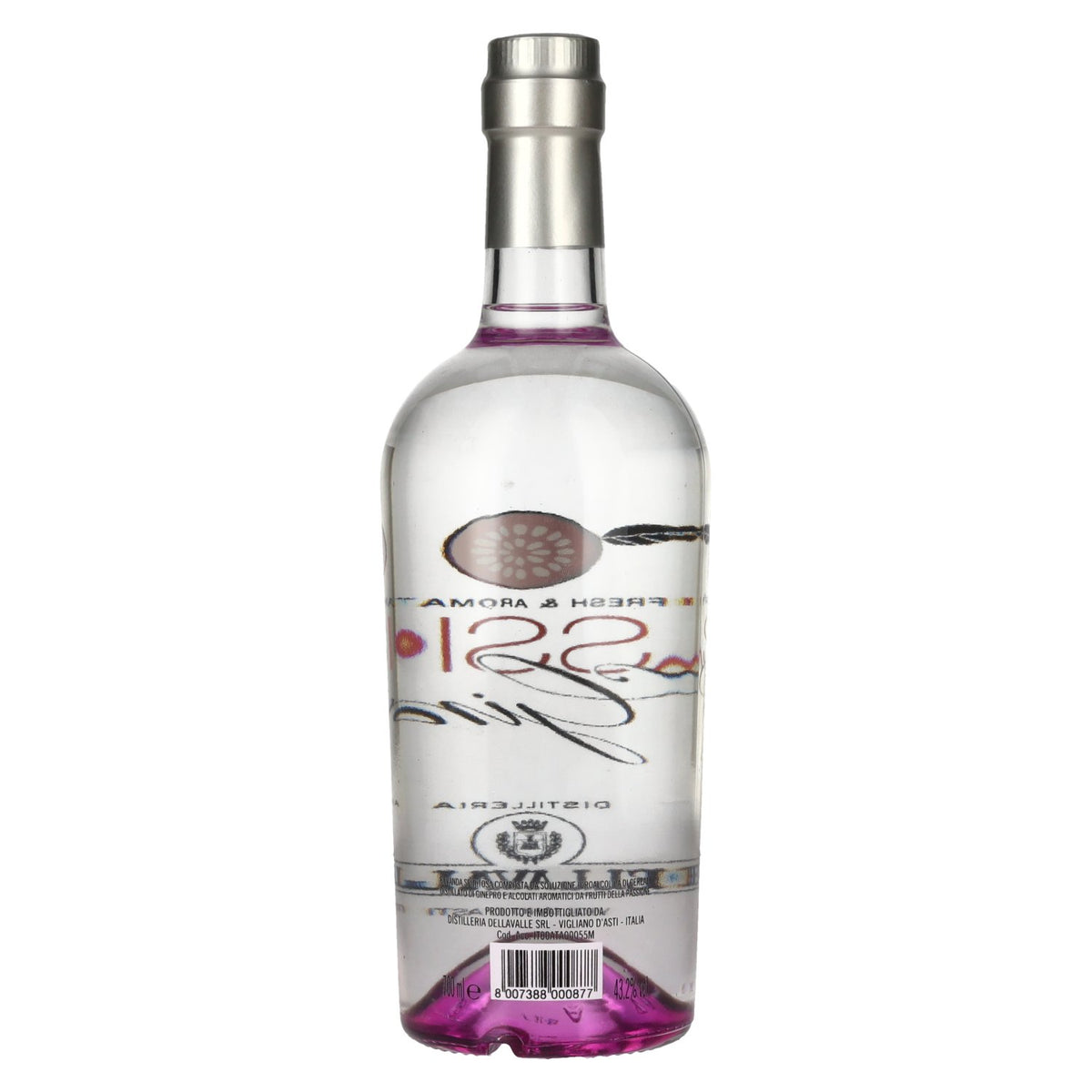 Dellavalle PASSION GIN 43,2% vol. 0,7 l