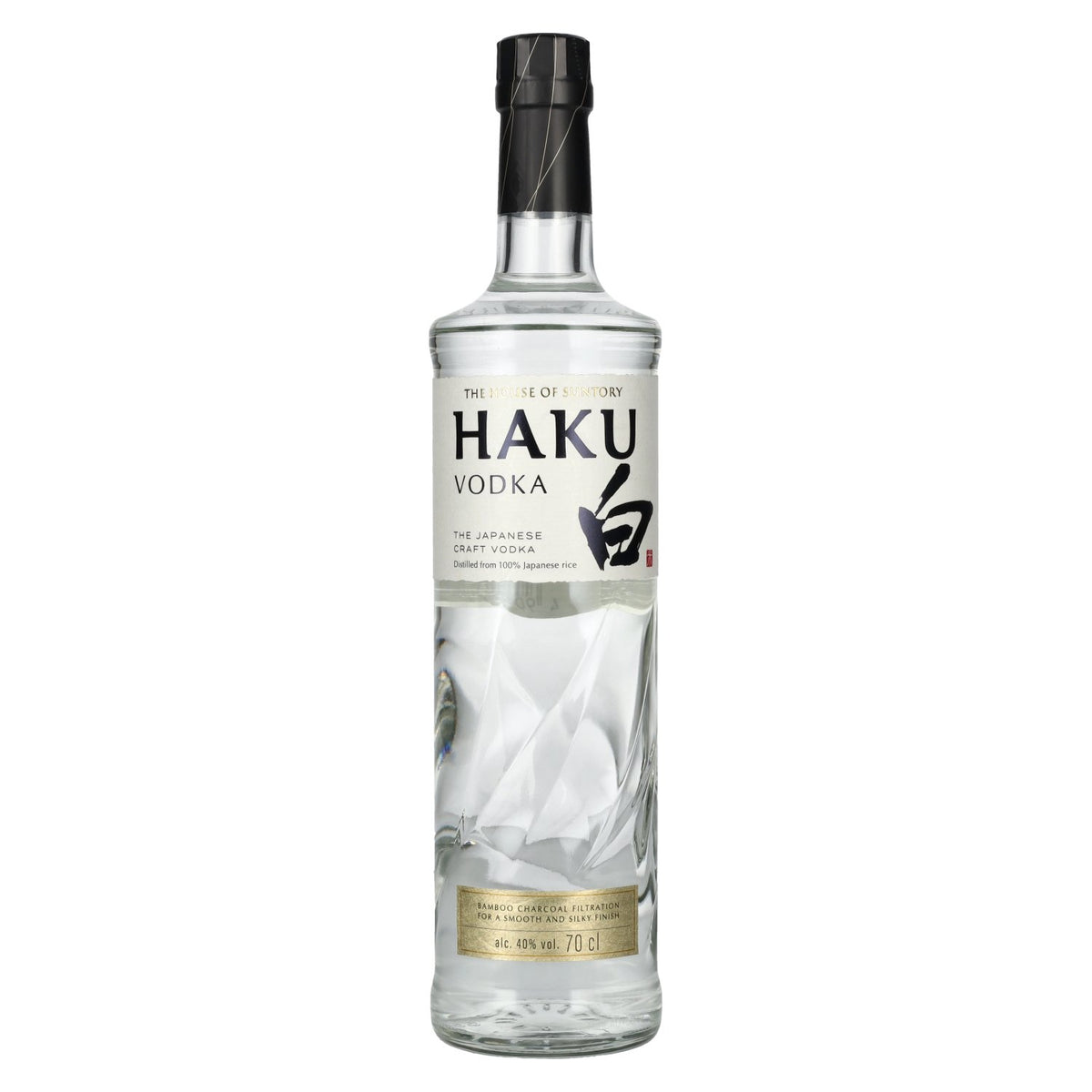 Vodka Suntory Haku Vodka – La vodka artisanale japonaise – 40 % vol. – 0,7 l