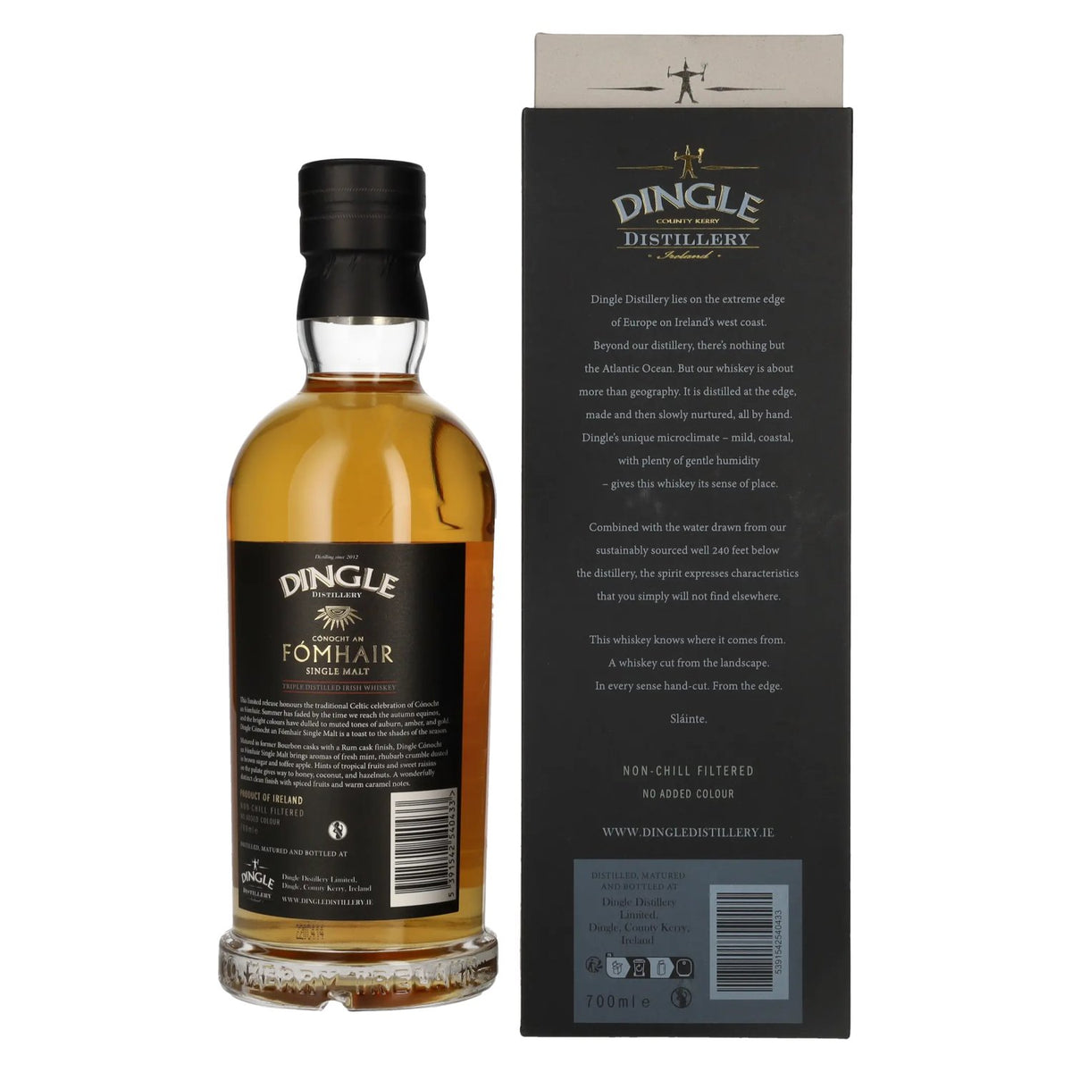 Dingle CÓNOCHT AN FÓMHAIR Single Malt Irish Whiskey Triple Distilled 50,5% Vol. 0,7l in Geschenkbox