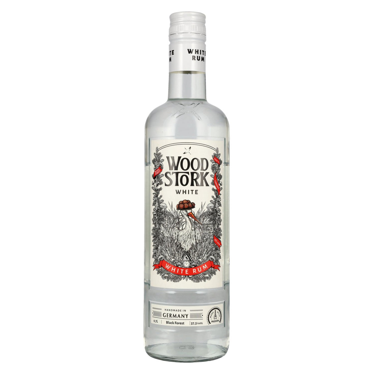 Wood Stork Black Forest Rhum blanc 37,5 % vol. 0,7 l