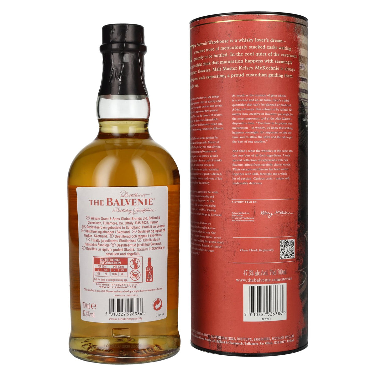 Balvenie 12 Years Old A Collection of Curious Casks MONTILLA 47,3% vol. 0,7 l in geschenkverpakking