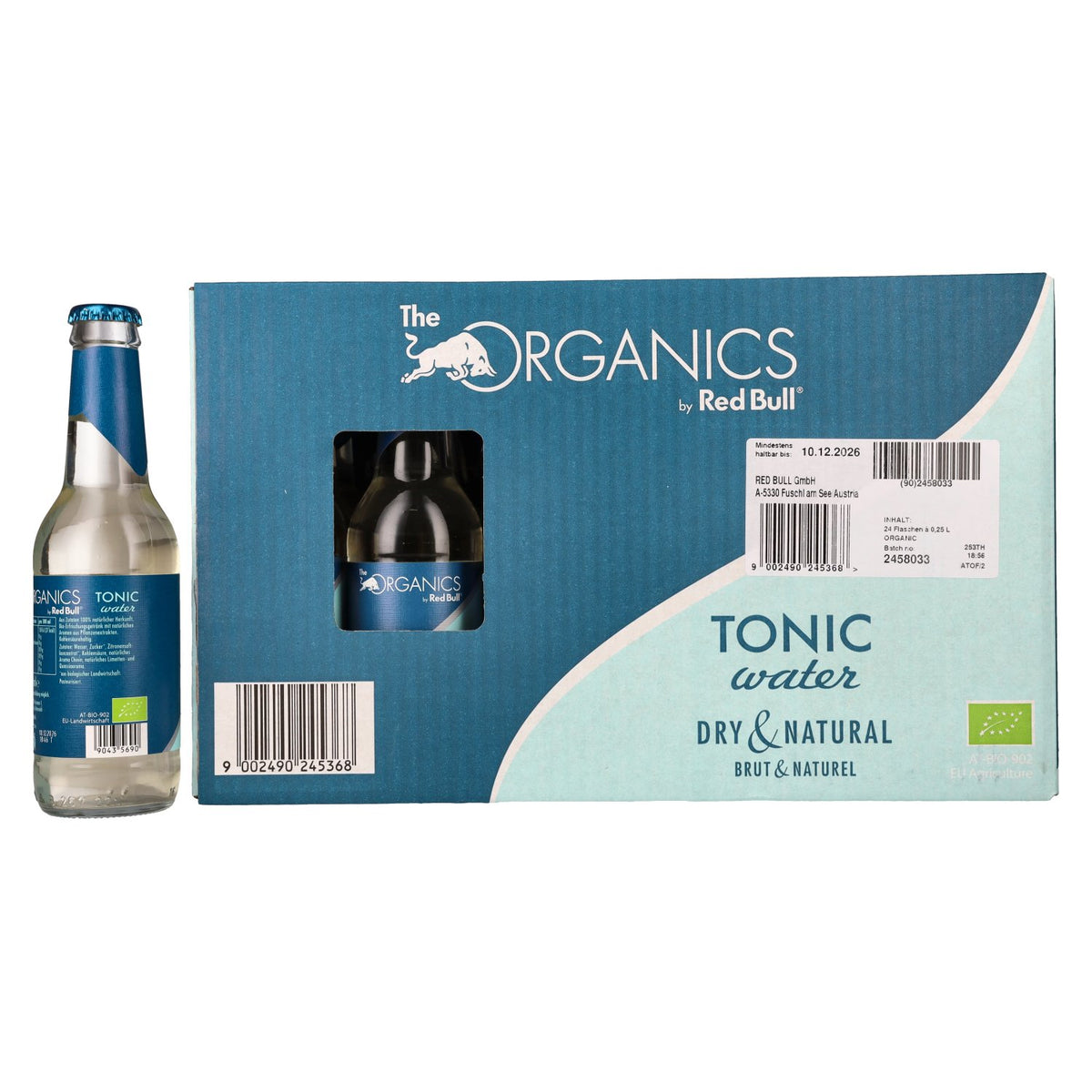 Red Bull Organics van Red Bull TONIC water 24x0,25 l
