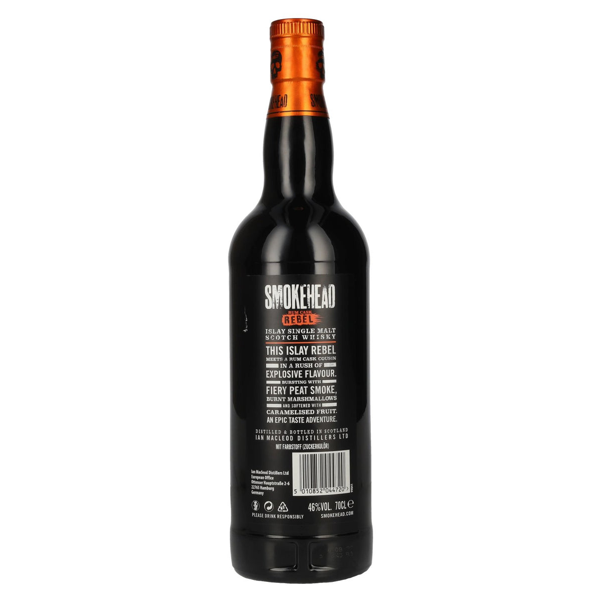 Smokehead RUM REBEL Islay Single Malt Scotch Whisky 46% vol. 0,7 l