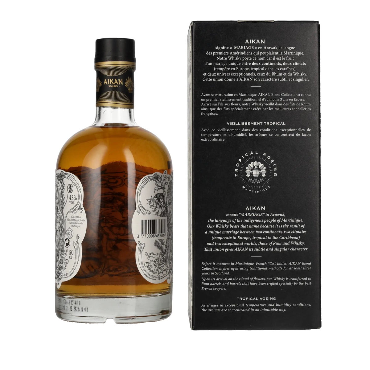 Aikan Whisky Blend Collection Batch No. 3 43% Vol. 0,5l in gift box