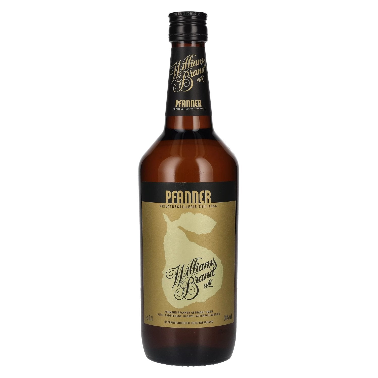 Pfanner Williams Brandy echt 38% Vol. 0,7l