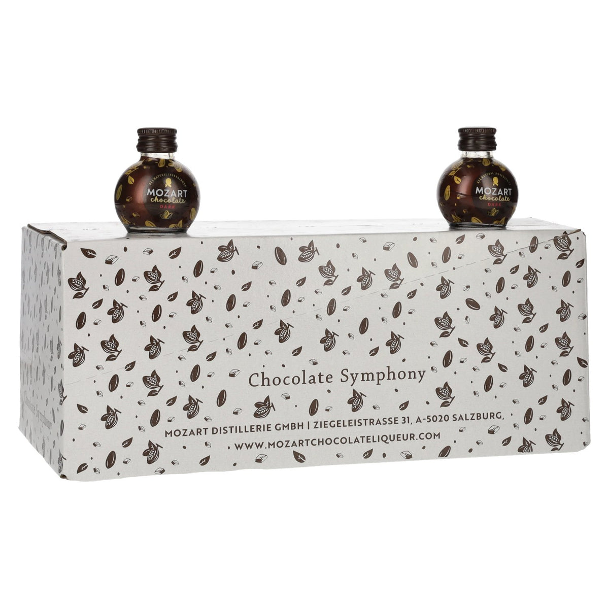Liqueur de crème au chocolat noir Mozart 17 % vol. 36 x 0,02 l