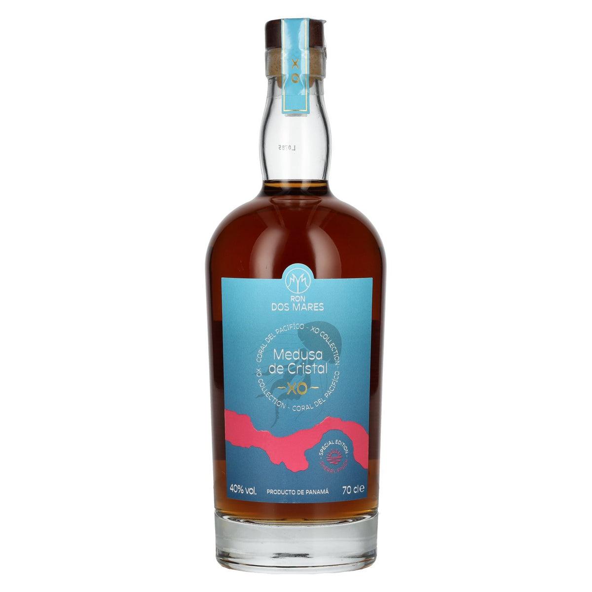 Ron Dos Mares XO Medusa de Cristal Special Edition 40% vol. 0.7 l