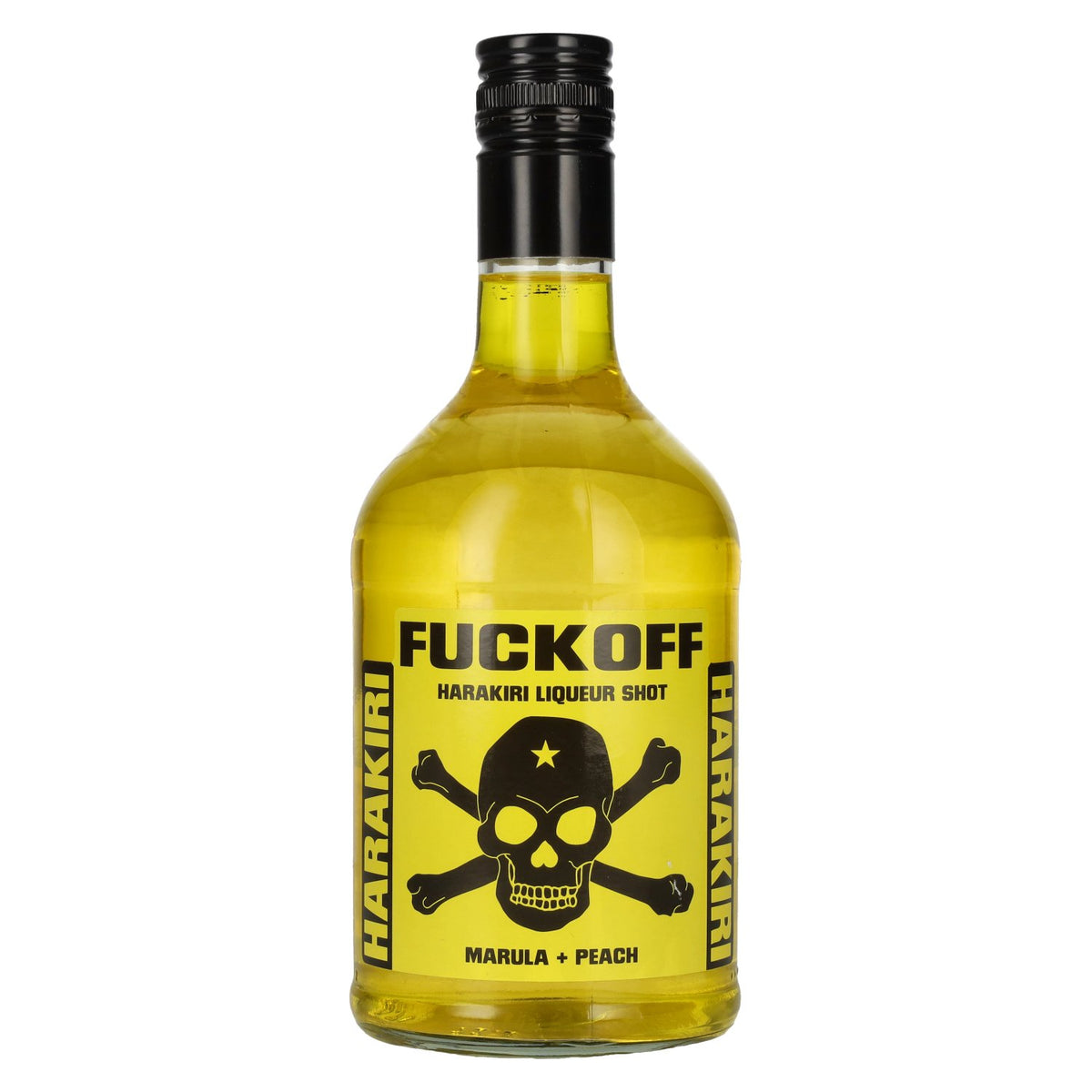 Fuckoff Harakiri Liqueur de Marula et de pêche 15 % vol. 0,7 l