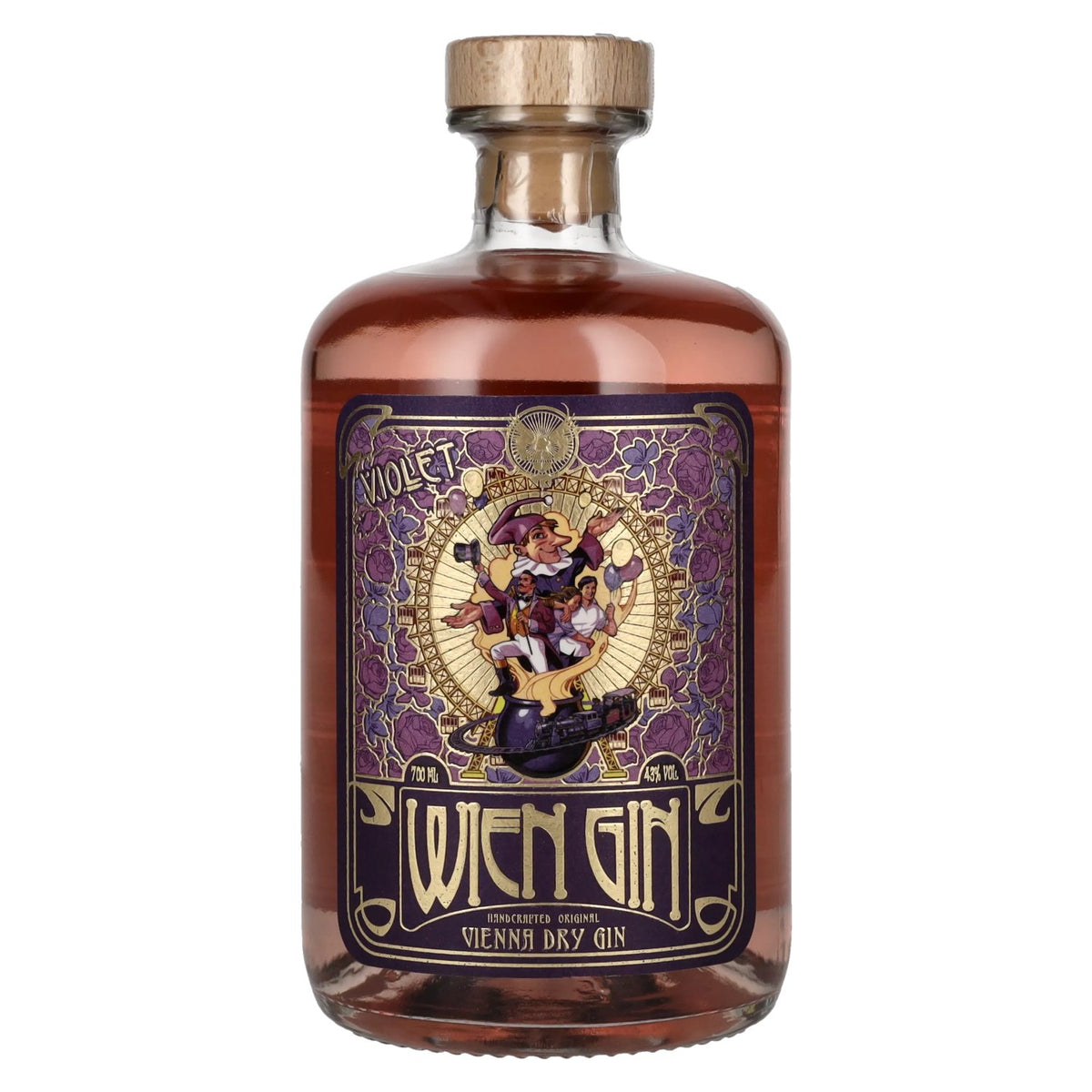 Wien Gin VIOLET Vienna Dry Gin 43% vol. 0.7 l