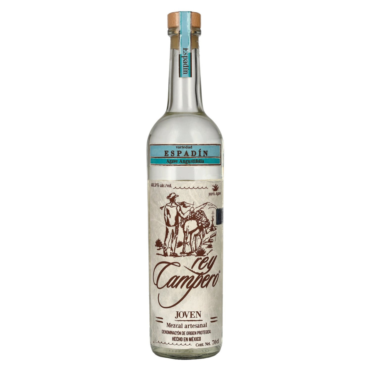 Rey Campero Mezcal ESPADÍN 48,3 % vol. 0,7 l