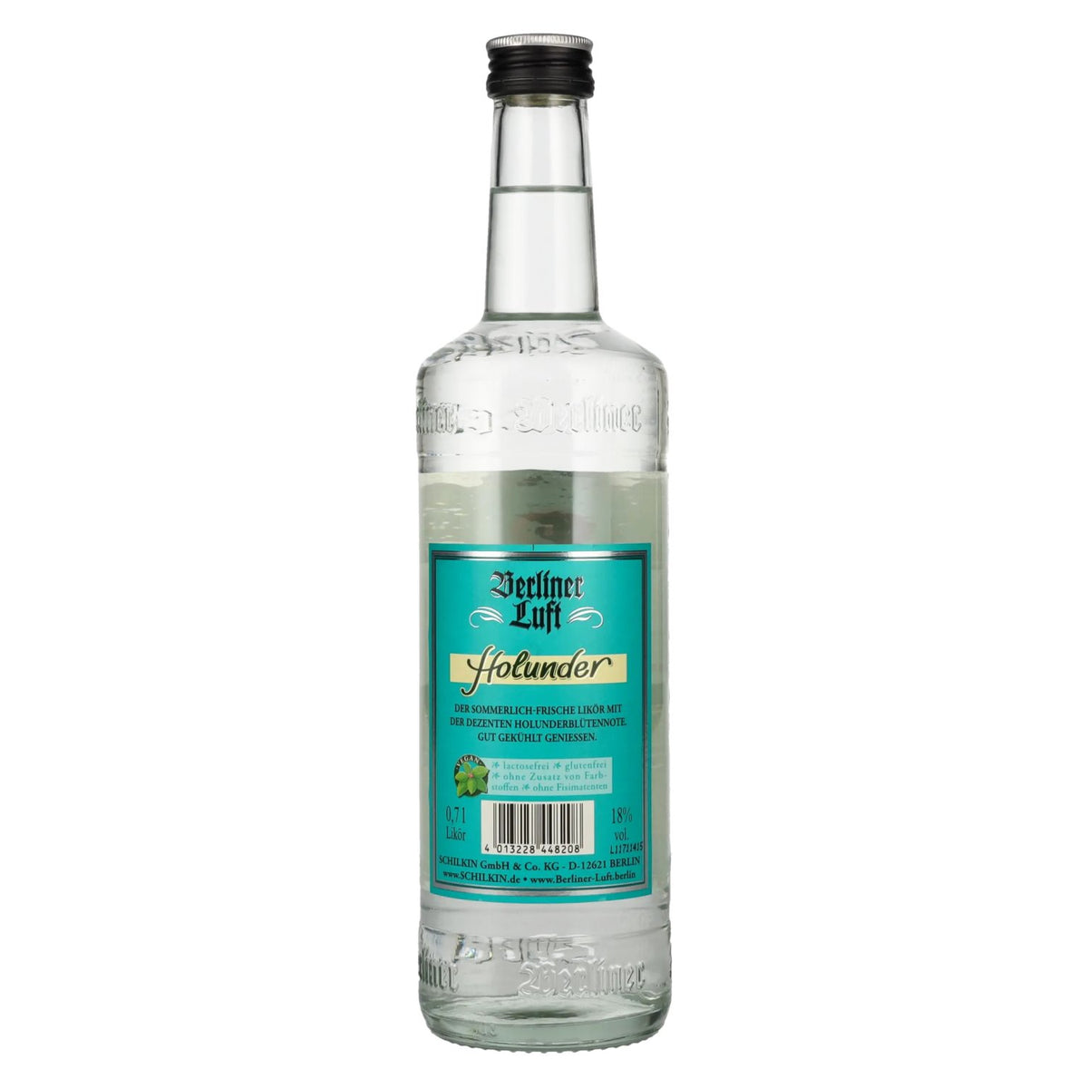 Berliner Luft HOLUNDER Liqueur de menthe poivrée 18 % vol. 0,7 l
