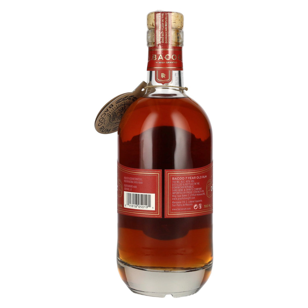 Bacoo 7 Years Old Rum 40% vol. 0,7 l
