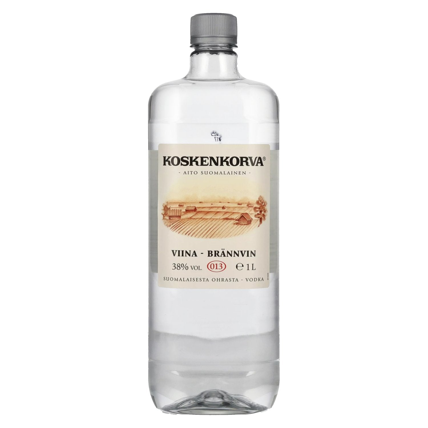 Koskenkorva Vodka VIINA - BRÄNNVIN 38% Vol. 1l PET