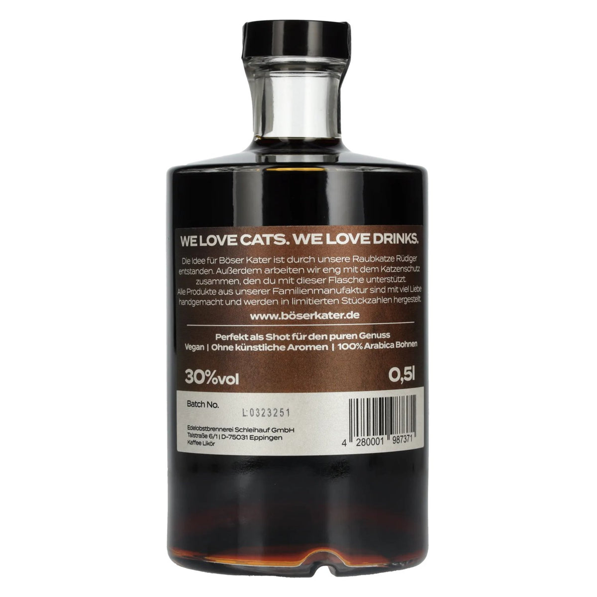 Böser Kater Royal Coffee Liqueur 30% vol. 0.5 l