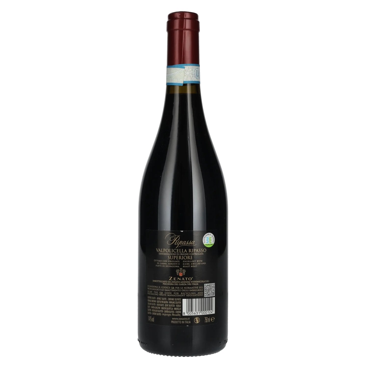 Zenato Ripassa Valpolicella Superiore DOC 2020 14% Vol. 0,75l