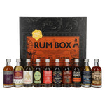 The Rum Box 41% vol. 10 x 0,05 l in geschenkverpakking