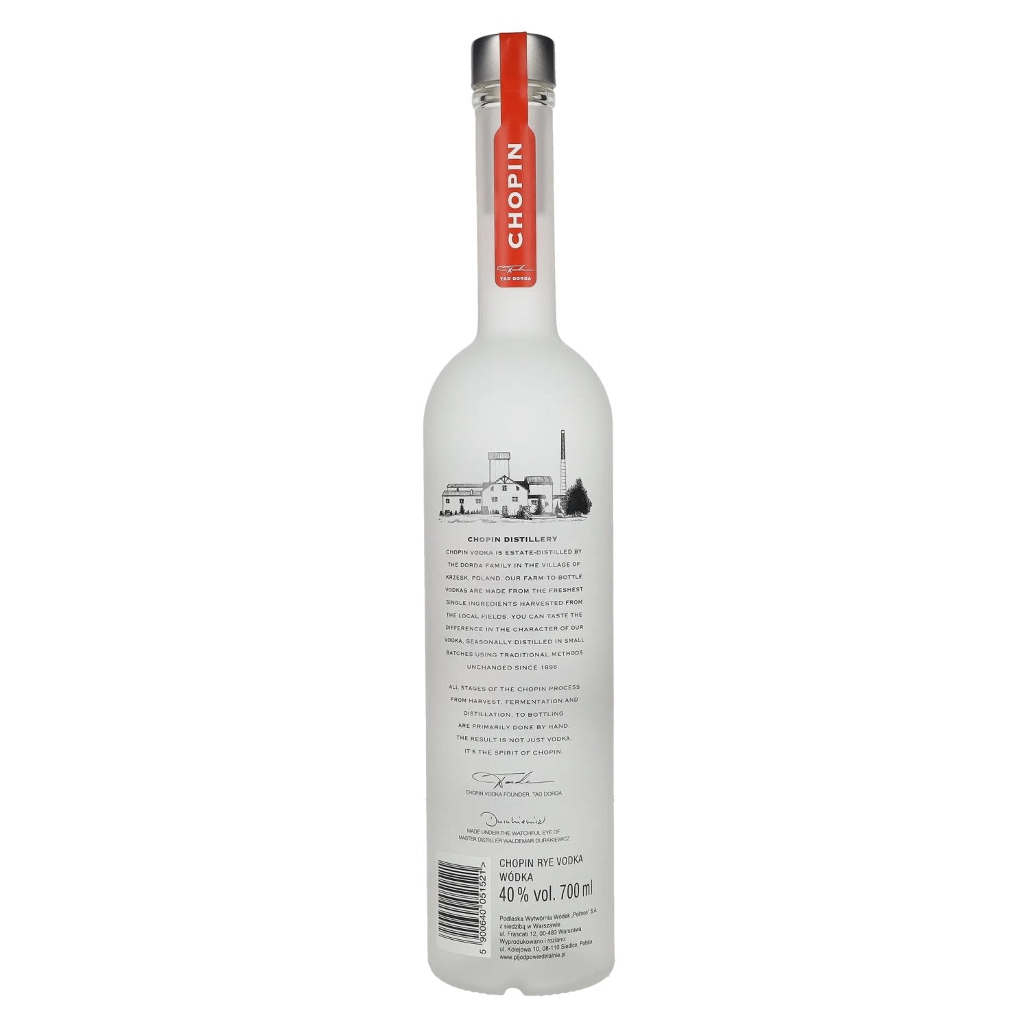 Chopin Rye Vodka 40% Vol. 0,7l