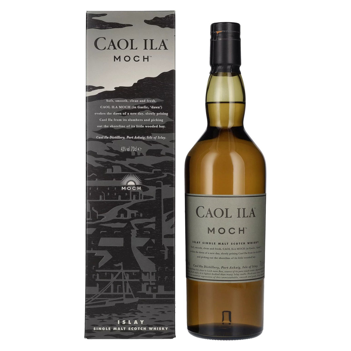 Caol Ila MOCH Islay Single Malt 43% ABV 0.7l in a gift box
