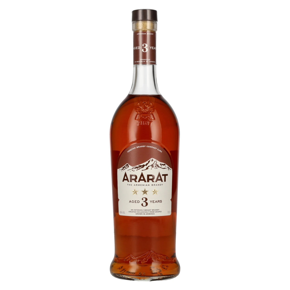 Ararat 3 jaar oud 40% vol. 0,7 l