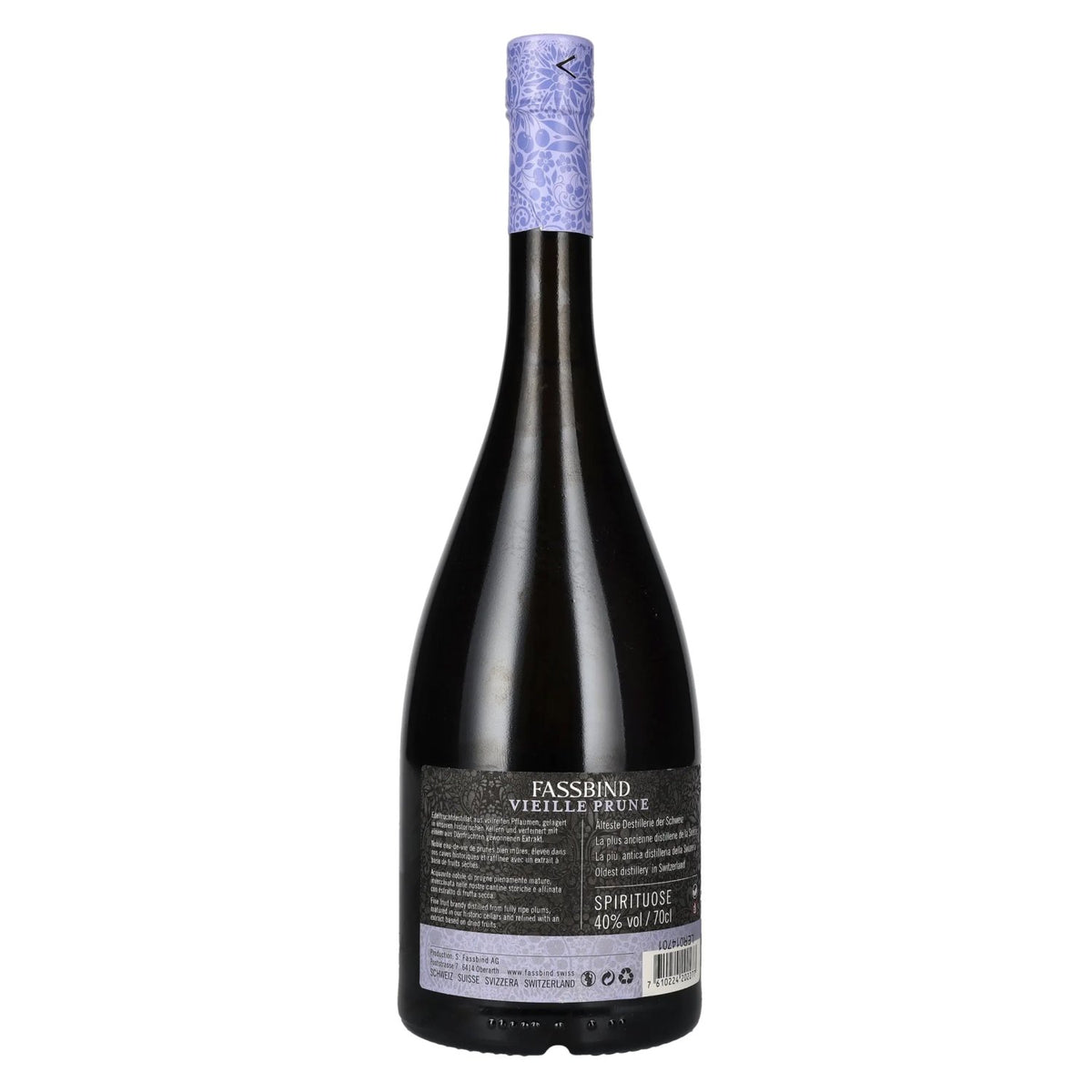 Fassbind Les Vieilles Barriques VIEILLE PRUNE 40% vol. 0,7 l