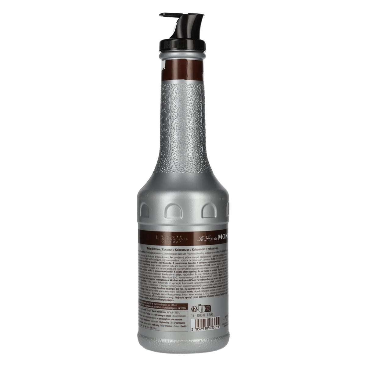 Monin fruitpuree KOKOS 1 l PET