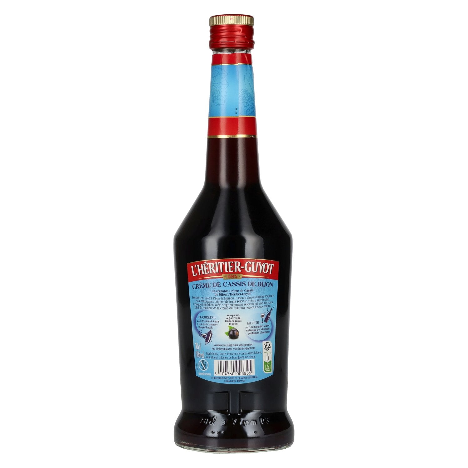 L'Heritier-Guyot Créme de Cassis Dijon 15% Vol. 0,7l
