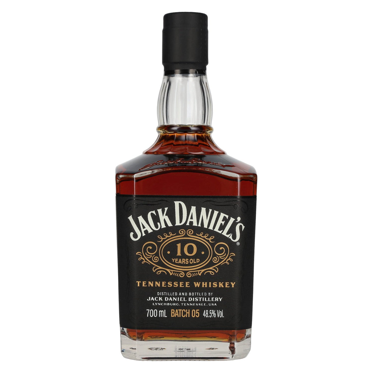 Jack Daniel's 10 Years Old Tennessee Whiskey Batch 05 48,5% vol. 0,7 l