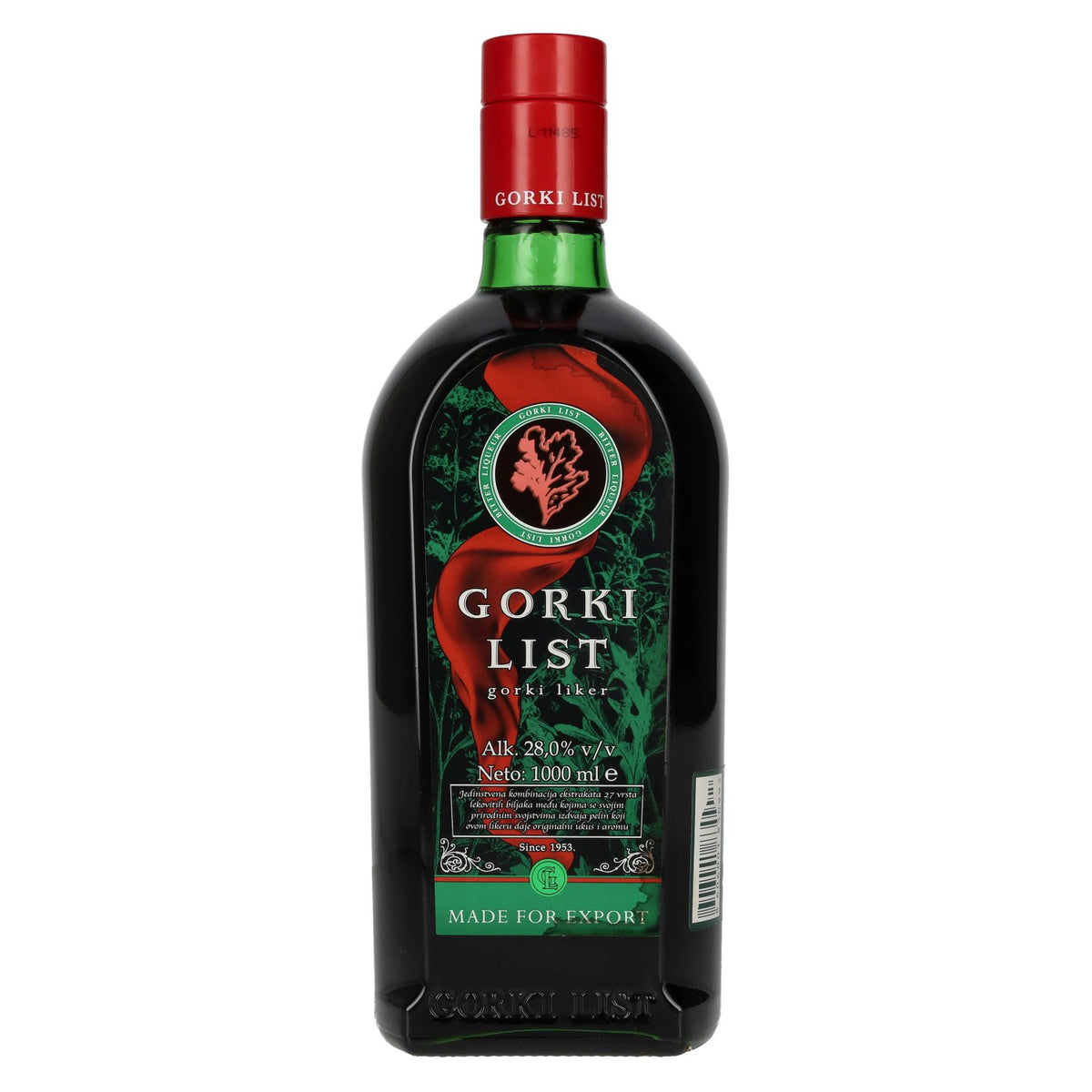 Gorki List 28% vol. 1 l