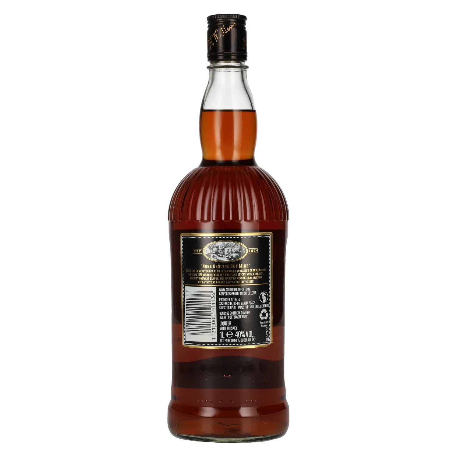 Southern Comfort Zwart 40% Vol. 1l