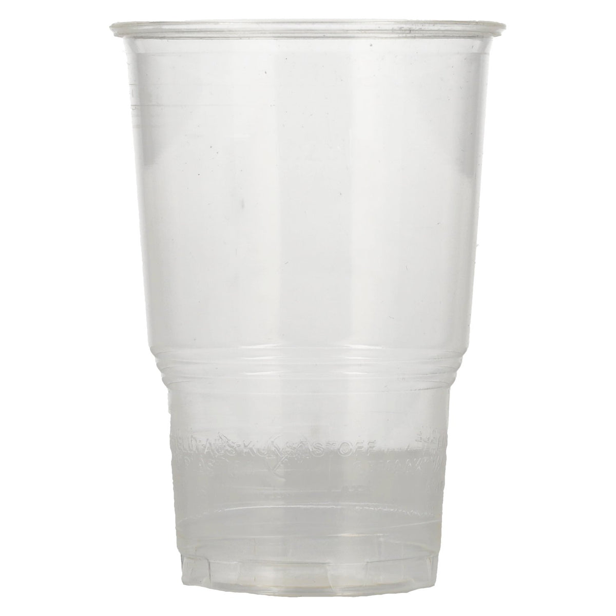 PLA cups for cold drinks, crystal-clear, 70 x 0.25 l