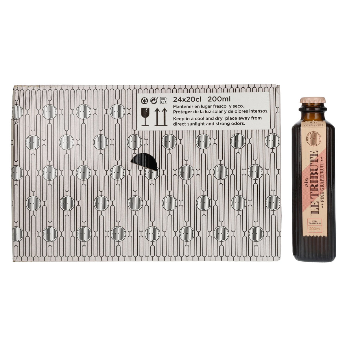 Le Tribute Pink Grapefruit 24 x 0,2 l