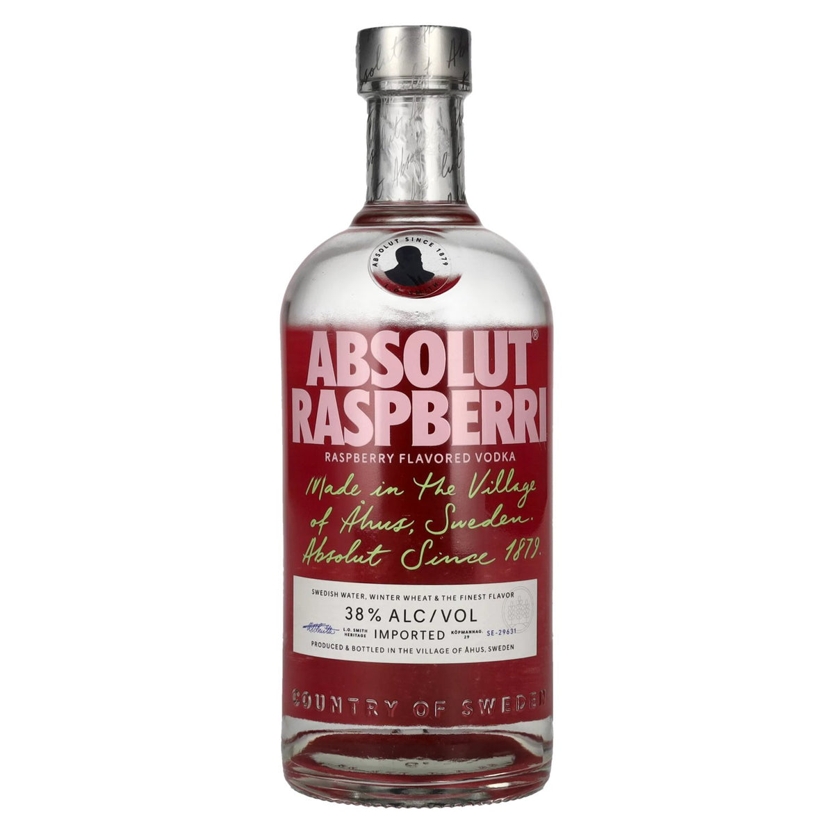 Absolut RASPBERRI Flavoured Vodka 38% Vol. 0,7l