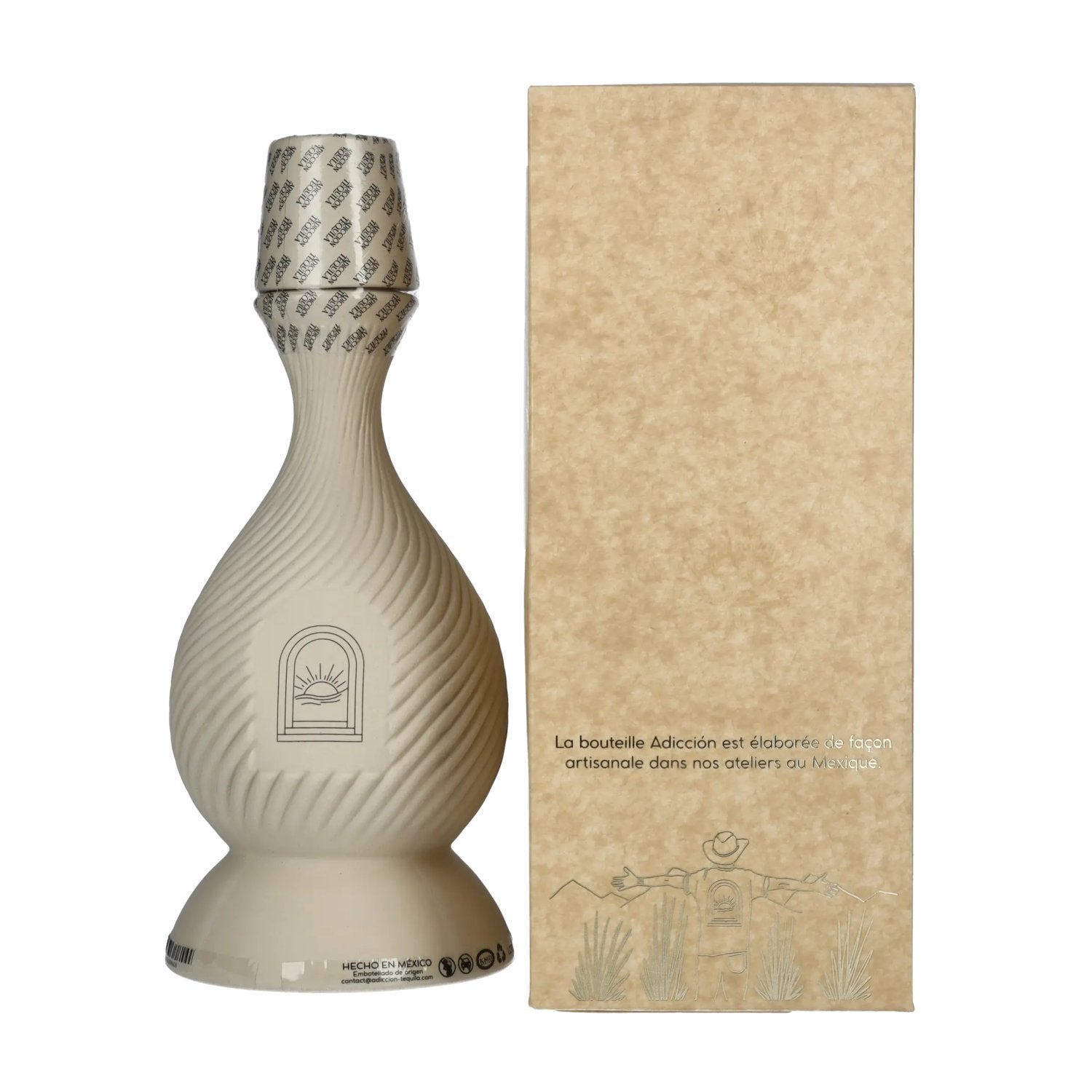 ADICCIŌN Tequila Mezcal Artesanal Joven 2023 40% Vol. 0,7l in Geschenkbox