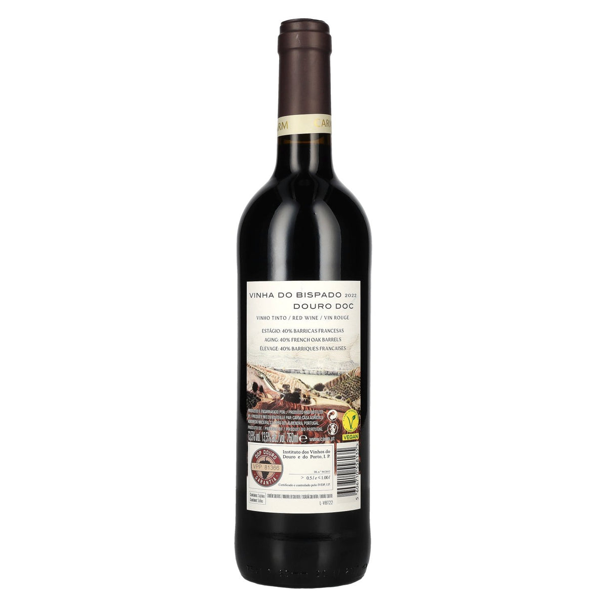 CARM Vinha Do Bispado Douro Rood 2022 13,5% vol. 0,75 l