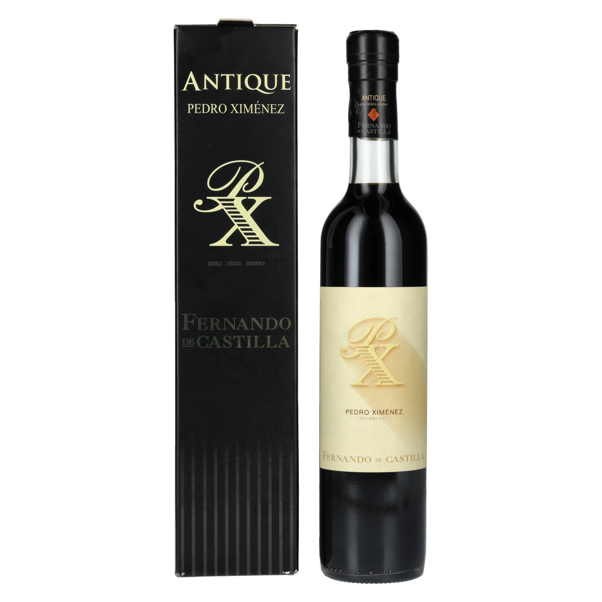 Fernando de Castilla Pedro Ximénez Antique Sherry, 15% ABV, 0.5 l, in a gift box