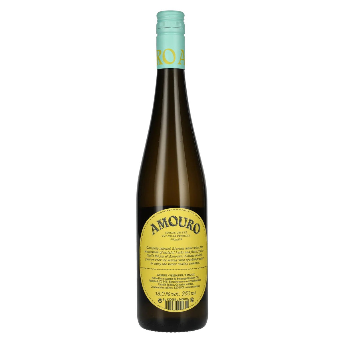 Amouro Wijnaperitief 18% vol. 0,75 l