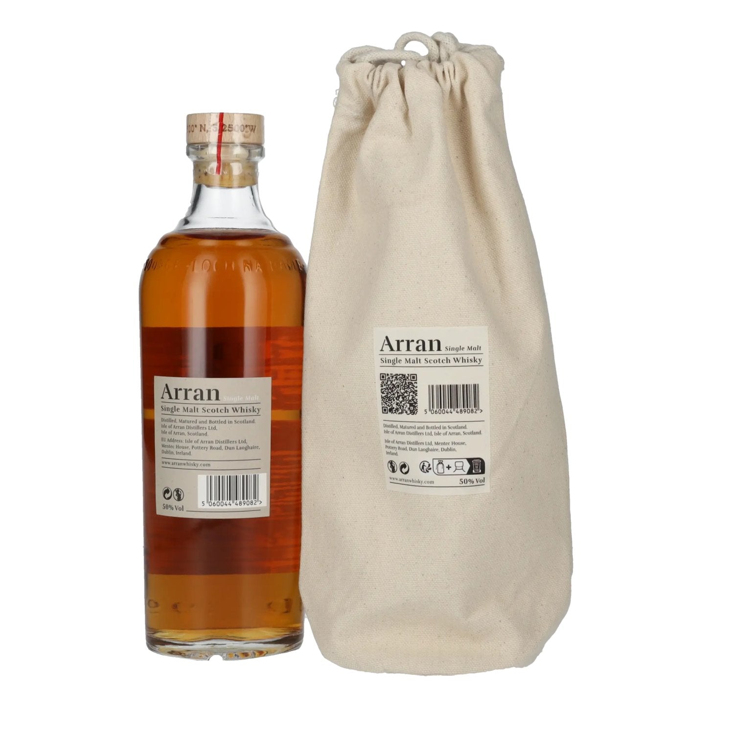 The Arran Malt Signature Series 3 DUERO DISCOVERY Single Malt Scotch Whisky 50% Vol. 0,7l in een linnen zak