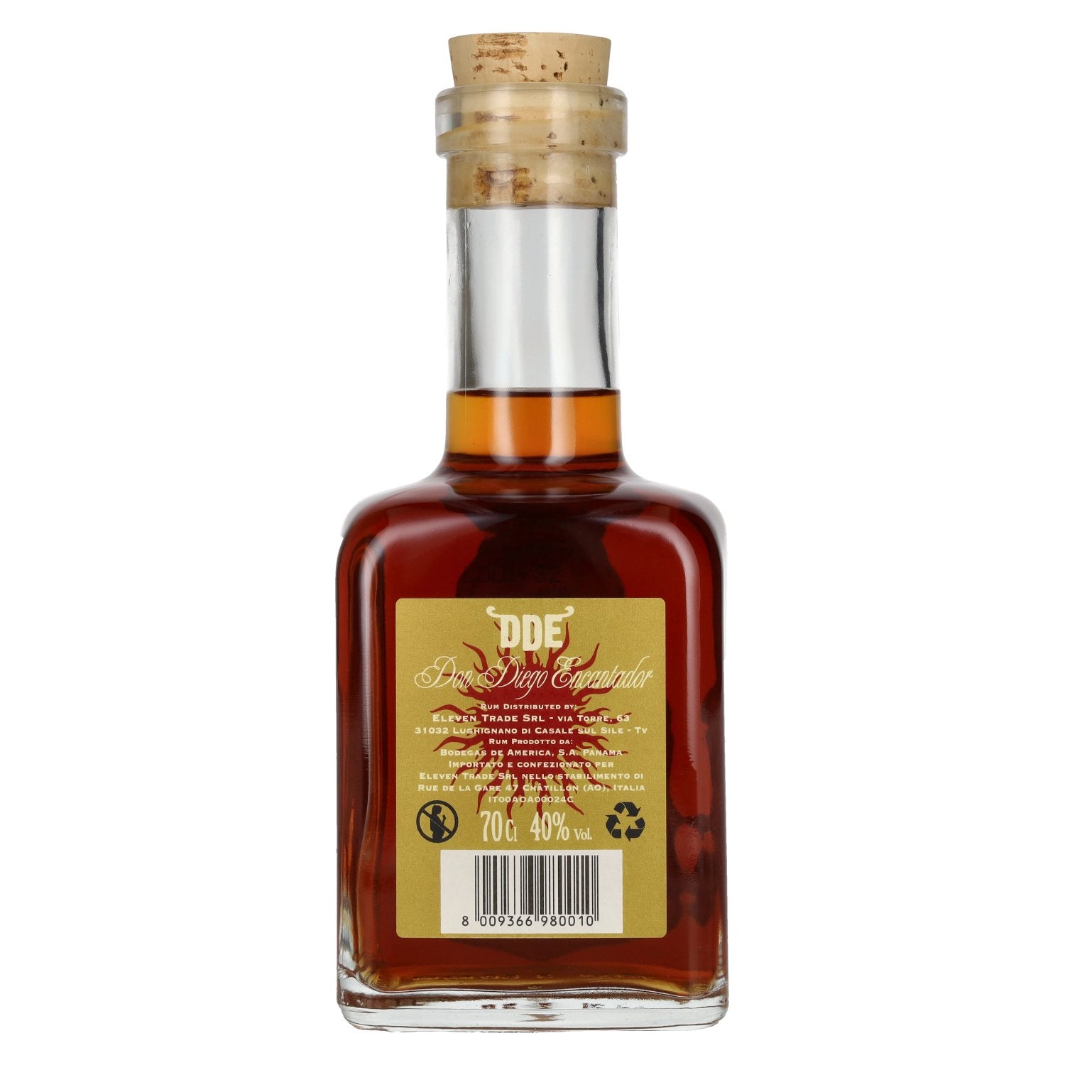 Don Diego Encantador Ron 1997 Vintage ENKEL BARREL Selectie 40% Vol. 0,7l