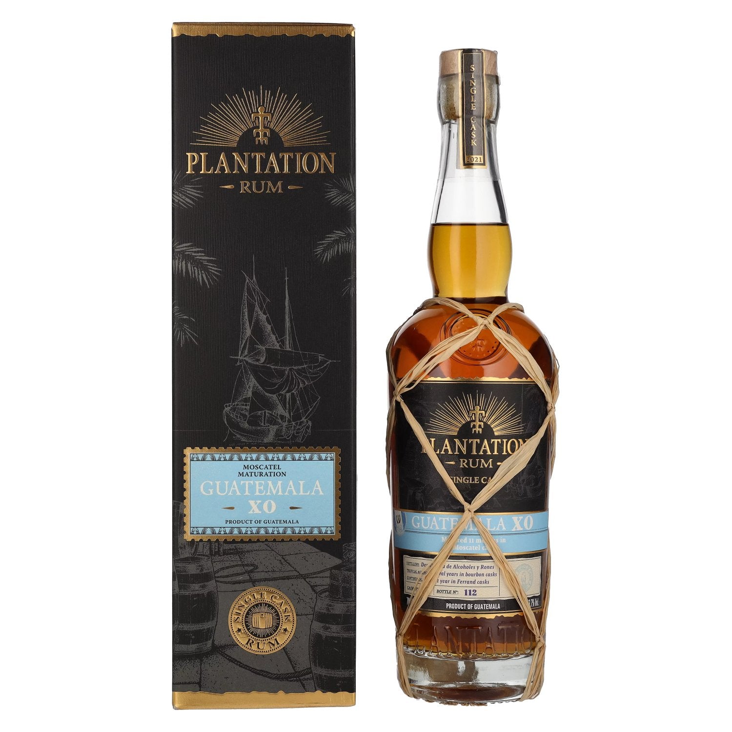 Plantation Rum GUATEMALA XO Moscatel Maturation Edition 2021 43,7% Vol. 0,7l in Geschenkbox