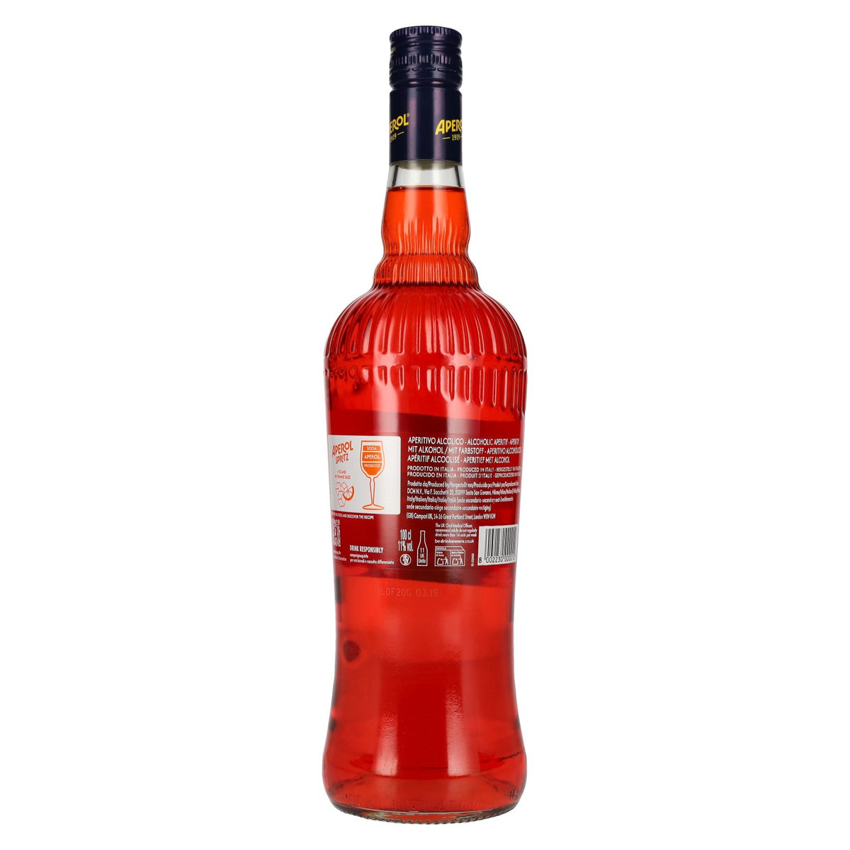 Aperol Aperitivo 11% ABV 1 litre